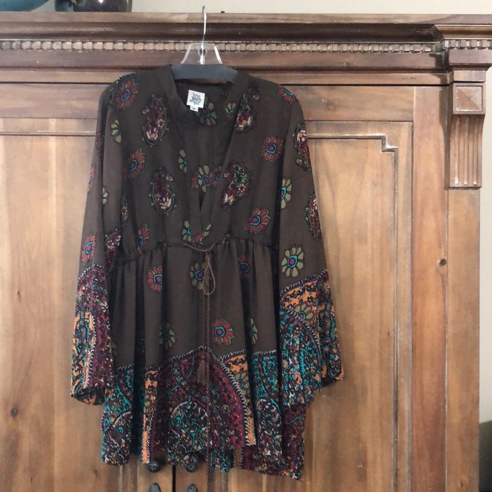 Ivy jane chiffon tunic